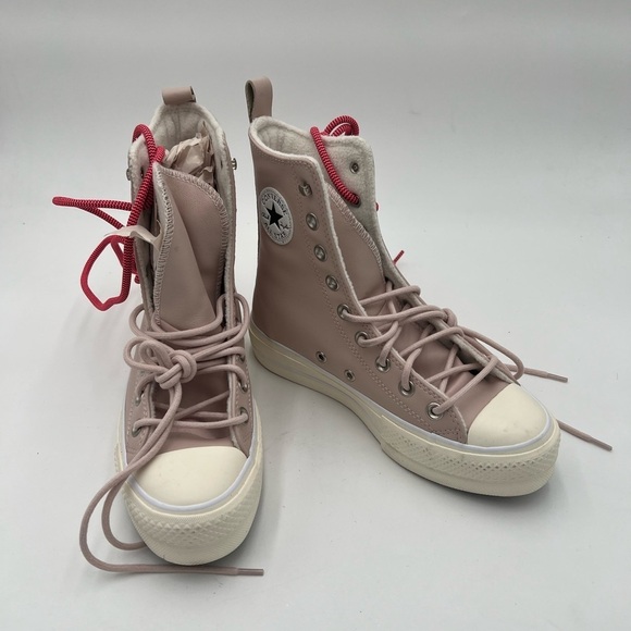 Converse Chuck Taylor AS LIFT X High-Top Platform Sneakers Boots Women's Size 4 - Picture 2 of 10